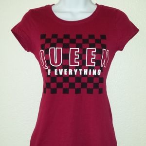 Pink Queen of Everything Tee